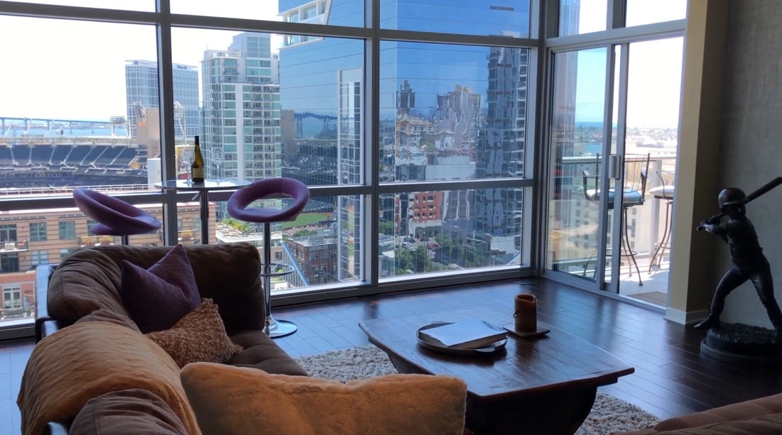 20 Interior Design Photos vs. 800 The Mark Ln #707, San Diego Luxury Condo Tour