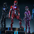 O reboot de "Power Rangers' ganha a primeira imagem mostrando os novos uniformes oficiais