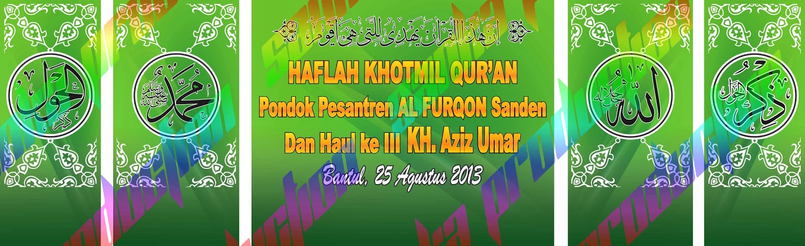 Terbaru 34+ Backdrop Syawalan