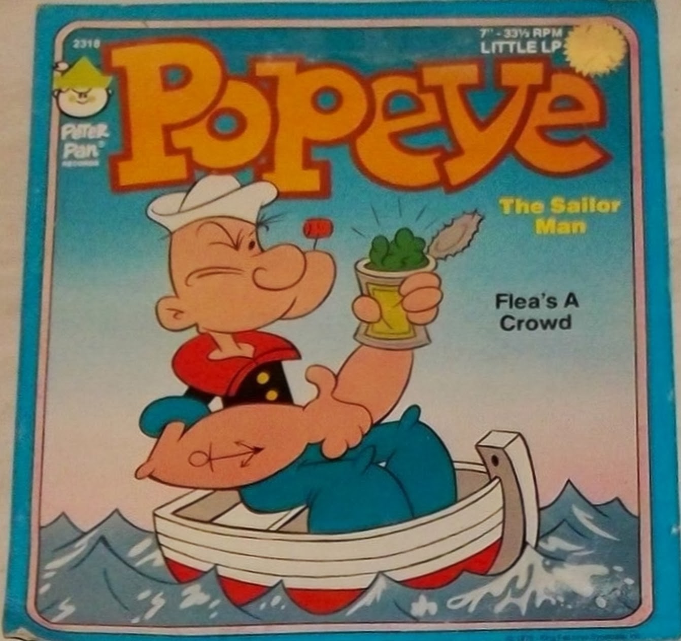 the sphinx: Popeye - Flea's A Crowd (Peter Pan, 1976)