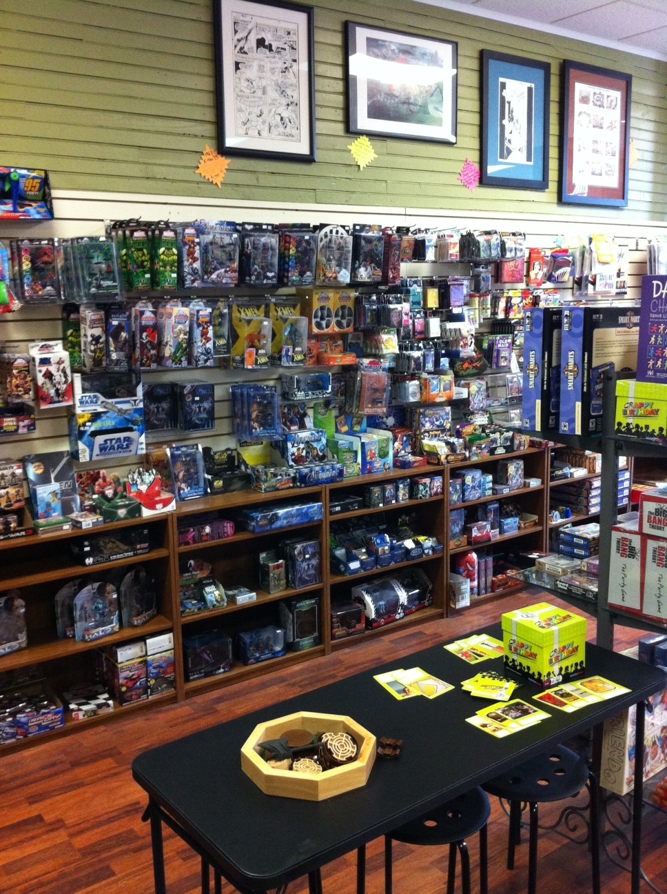 Gaming with the Gnomies Pop's Culture Shoppe, Wellsboro, Pennsylvania