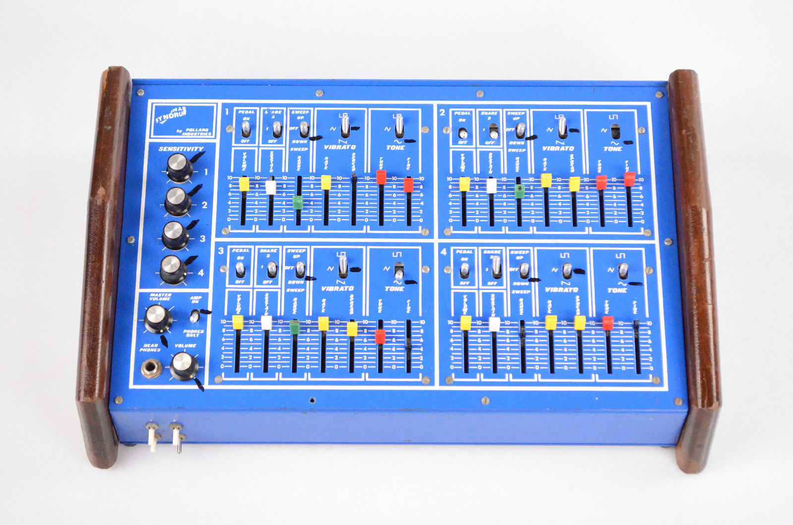 MATRIXSYNTH Pollard Syndrum Quad Drum Synthesizer Synth Trigger Sound Module