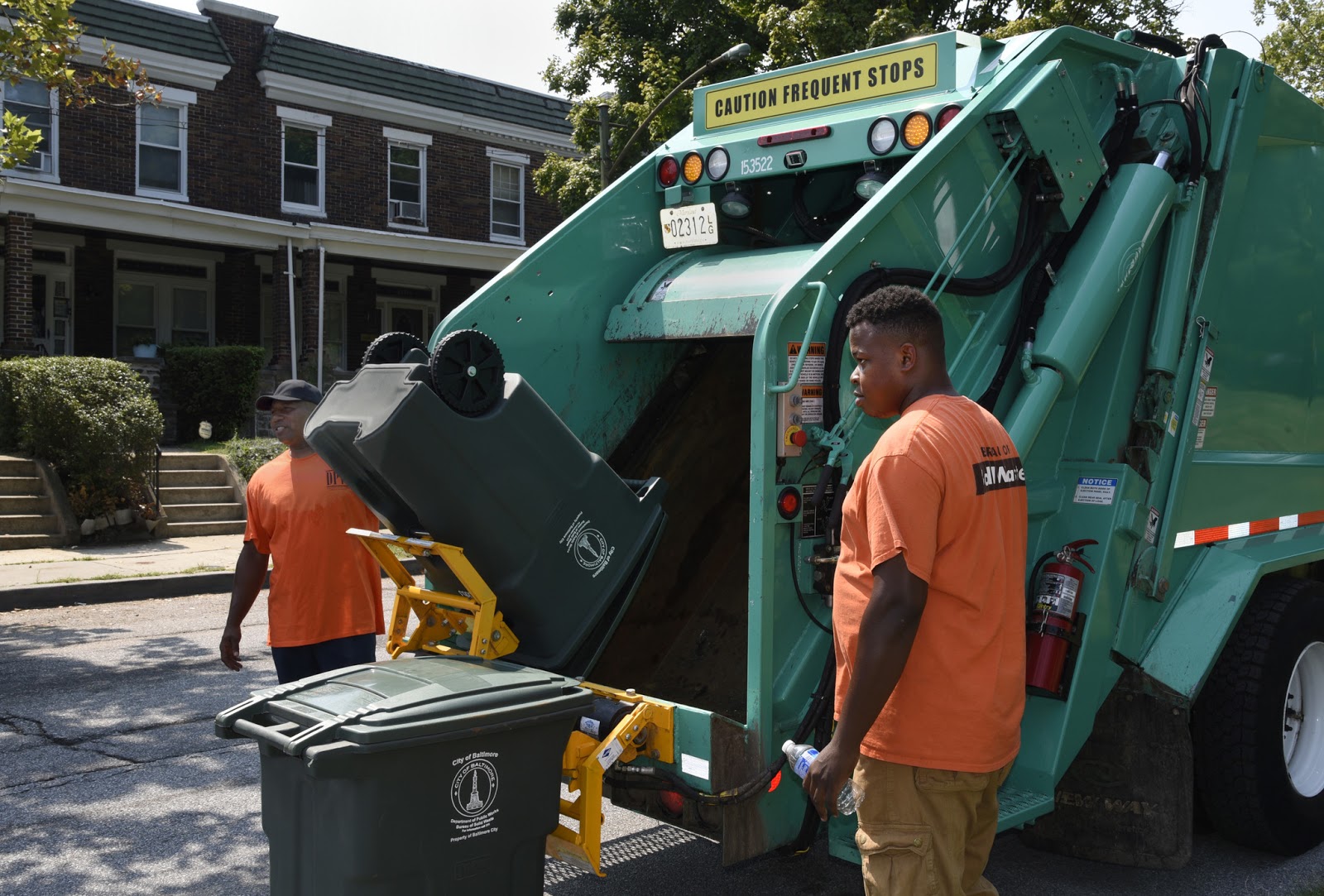 Community Architect Daily Trash cans for a better Baltimore