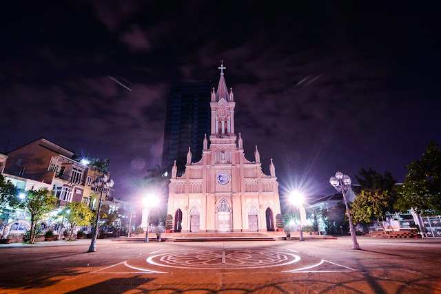 Ảnh kiến trúc nhà thờ ở Quảng Nam, Đà Nẵng