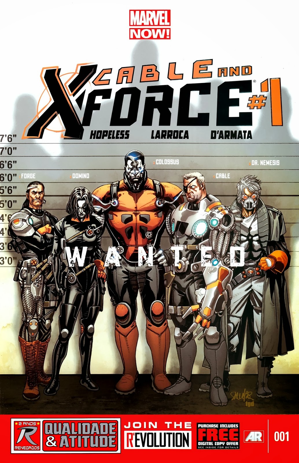 Nova Marvel! Cable e a X-Force #1