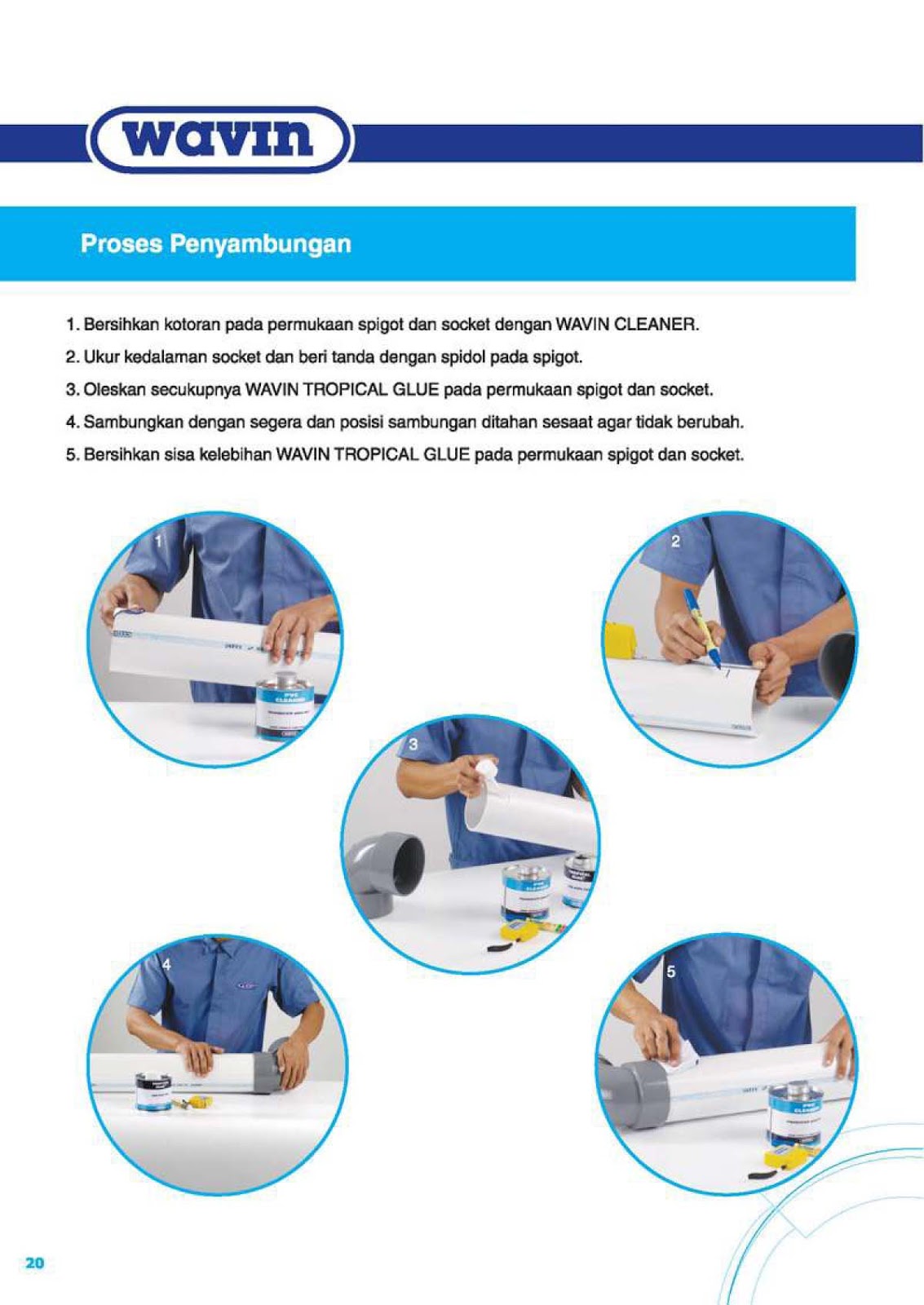 ALBIAN POOL KATALOG PIPA PVC DAN FITING WAVIN RUCIKA