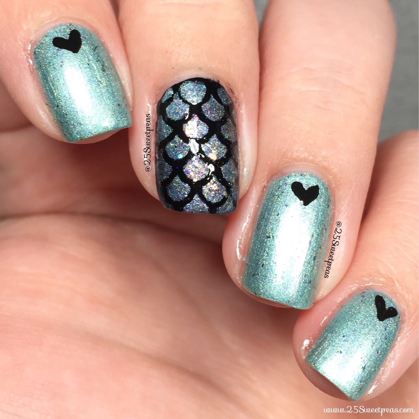 Pretty Beautiful Unlimited Mermaid Nails — 25 Sweetpeas