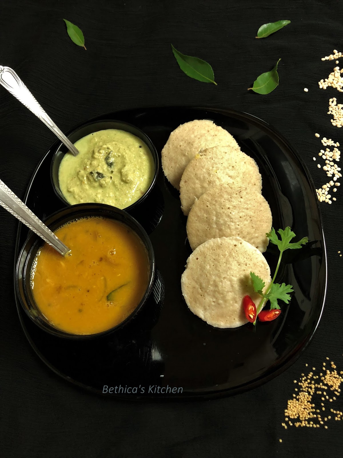 Bethica's Kitchen Flavours Foxtail Millet Idli