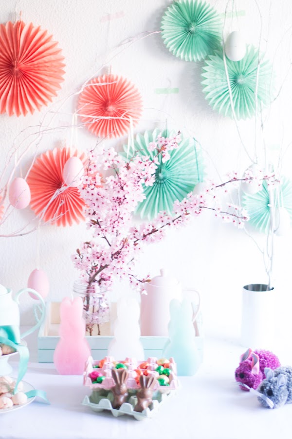 Ideas para una decoración mesa de pascua diy