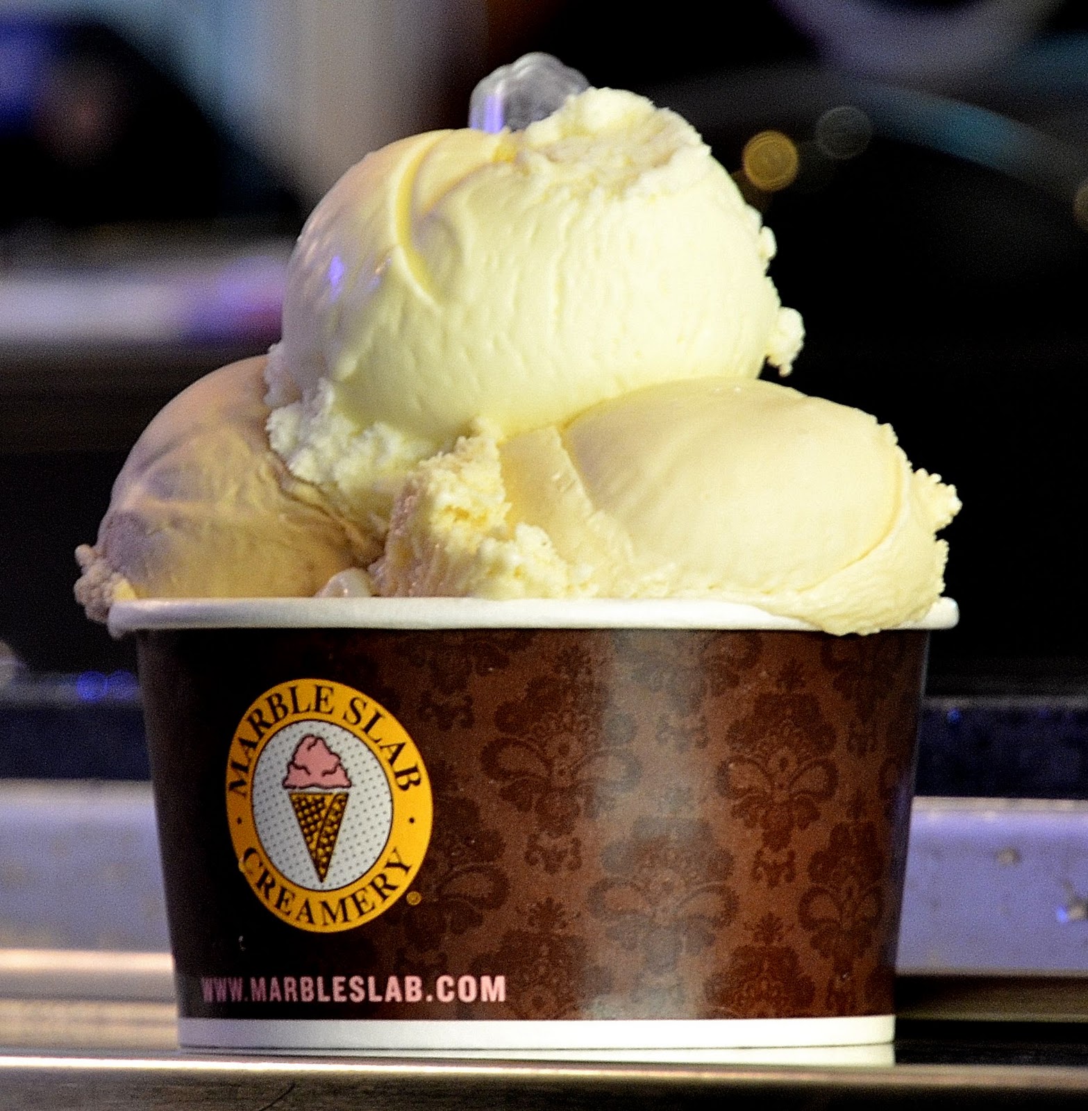Edwin's Photoworks BLOG Marble Slab Ice Cream