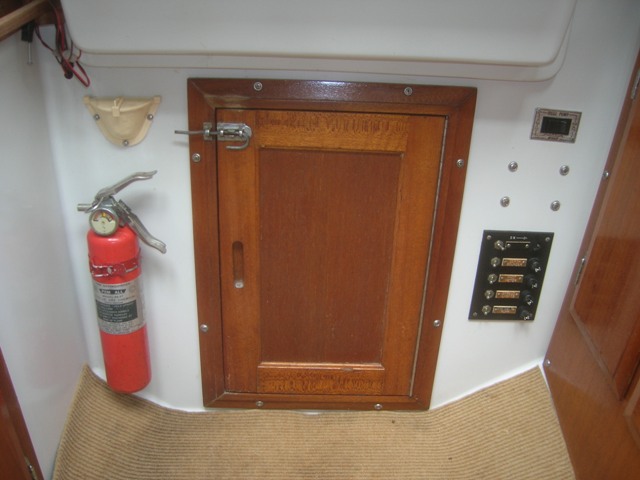 Ericson 25 Oystercatcher Lazarette Modifications Part 2 New