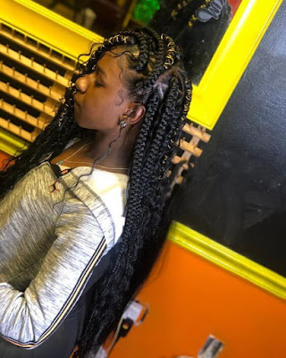 +26 Amazing Goddess Box Braids Hairstyles Ponytails Tutorials 2019 Goddess box braids are a very common hairstyle +26 Amazing Goddess Box Braids Hairstyles Ponytails Tutorials 2019