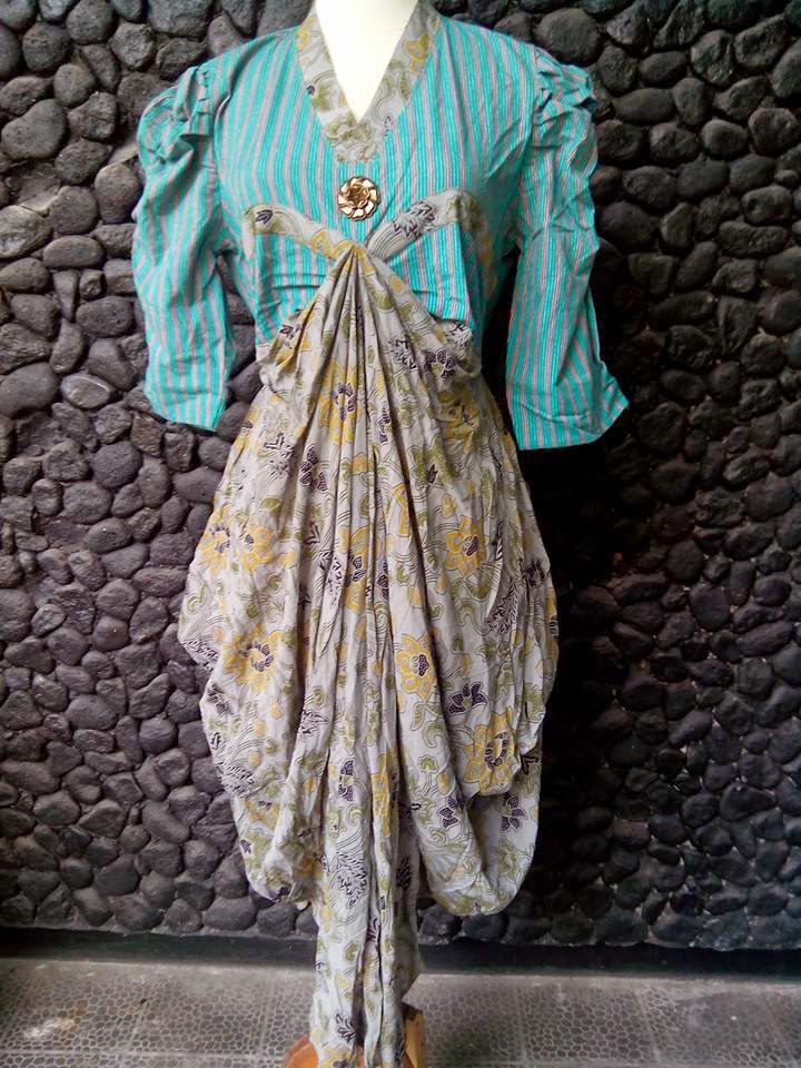 Liebe Online Shop Baju Batik Kombinasi Lurik