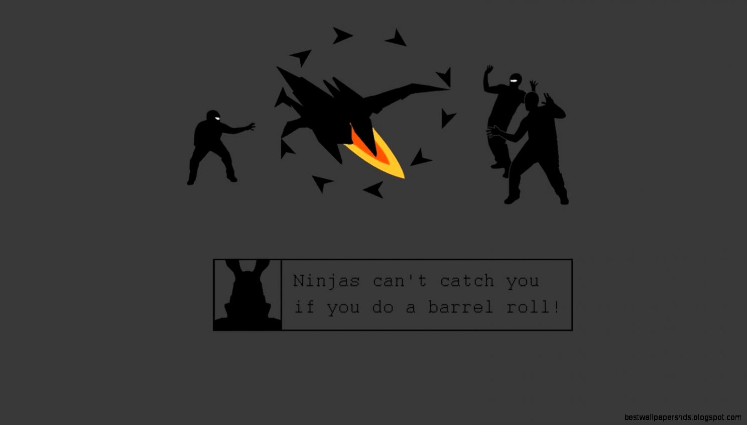 Ninjas Can39t Catch You Wallpaper  1600x900  ID19242