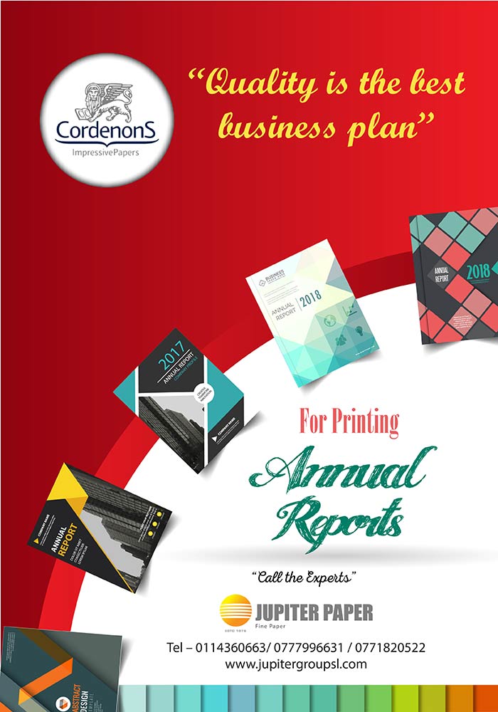 Jupiter Paper Call the experts for printing Annual Reports