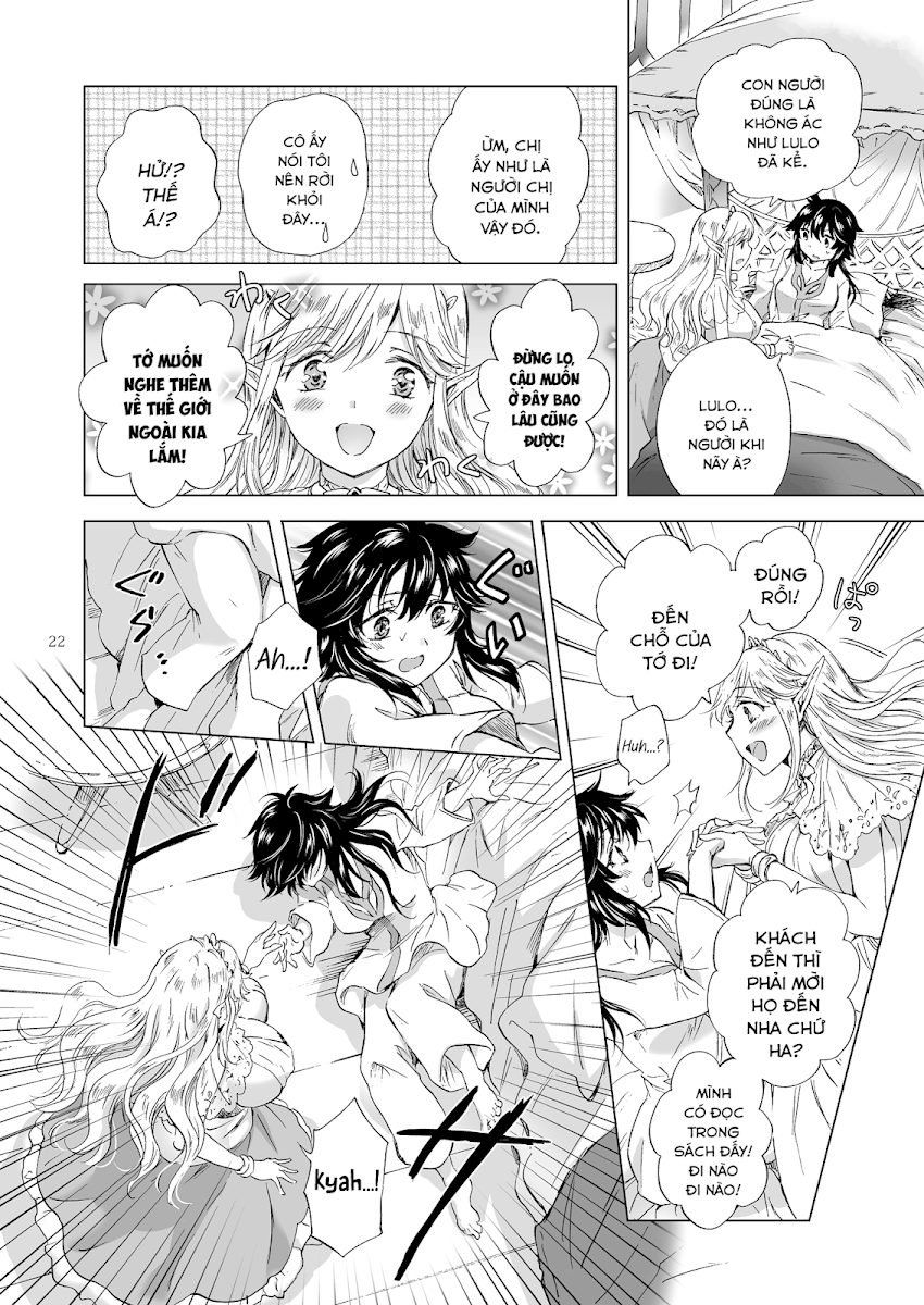 HentaiVN.net - Ảnh 23 - Tuyển tập Yuri Oneshot - Chap 126: Seinaru Chichi no Elf Hime