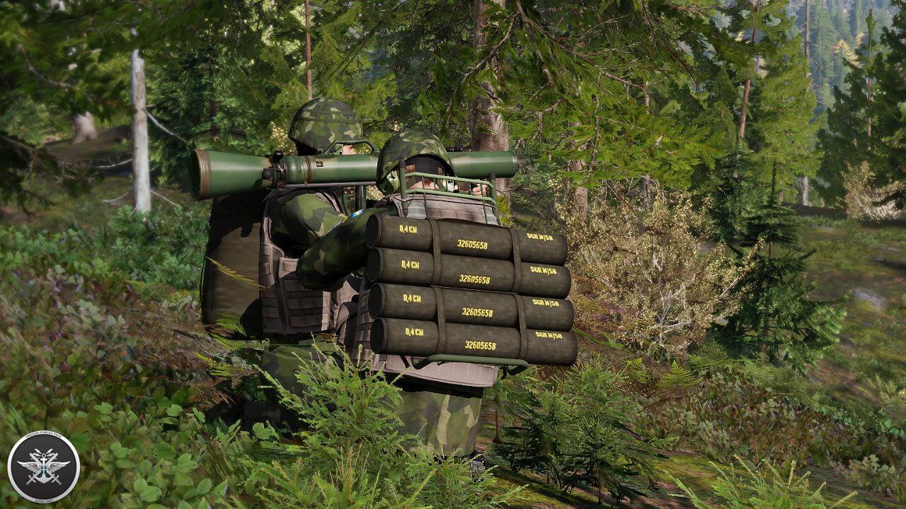 戦闘機と戦車もある Arma 3 用 Swedish Forces Pack Mod が V0 7 3 で調整 弱者の日記 Arma 3 Modとアドオン紹介