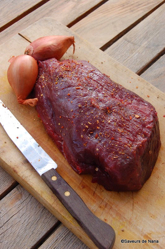 Pièce de Bœuf grillé au BBQ & sauce Bordelaise sans Moelle…