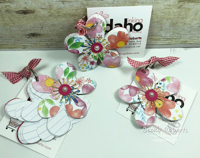 Inking Idaho: Romantic Bloom Die Cards and Index Card Rings