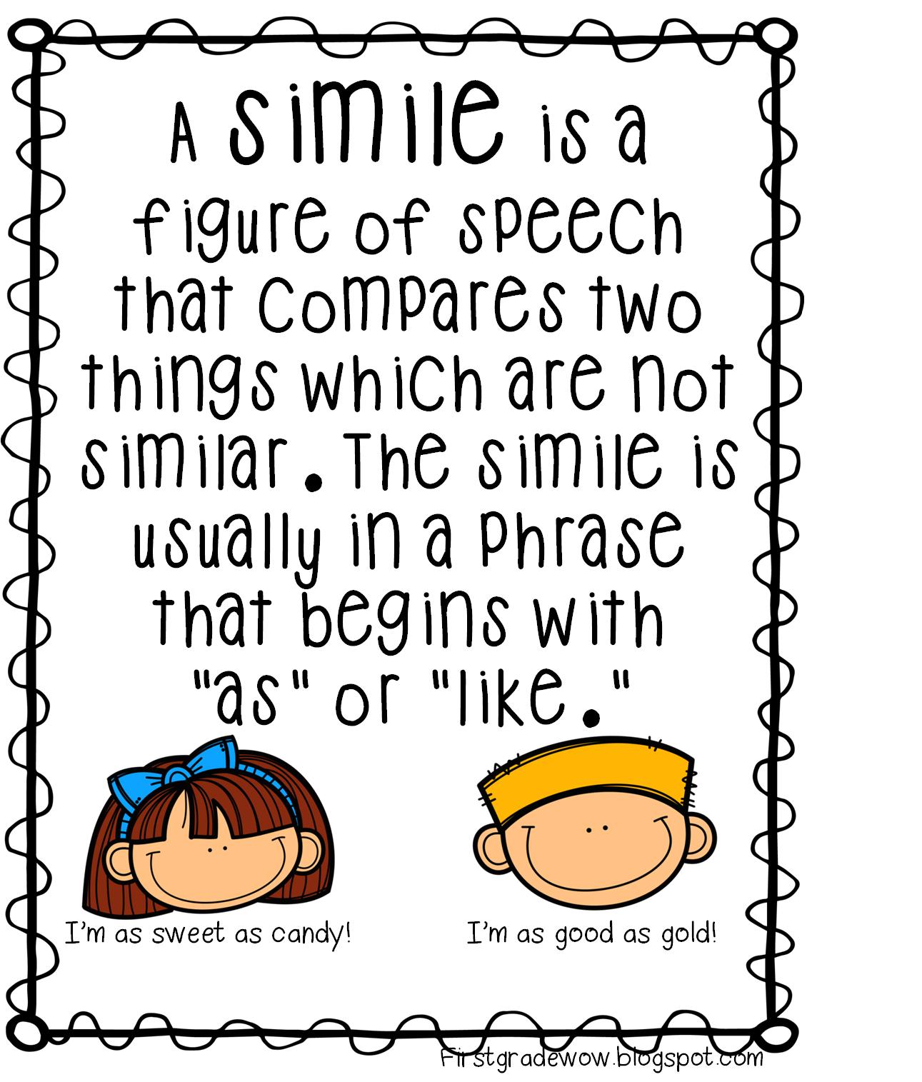 Worksheet Simile Help worksheet simile help mikyu free writing to teach and making connections with similes first i put together a little unit guide us through