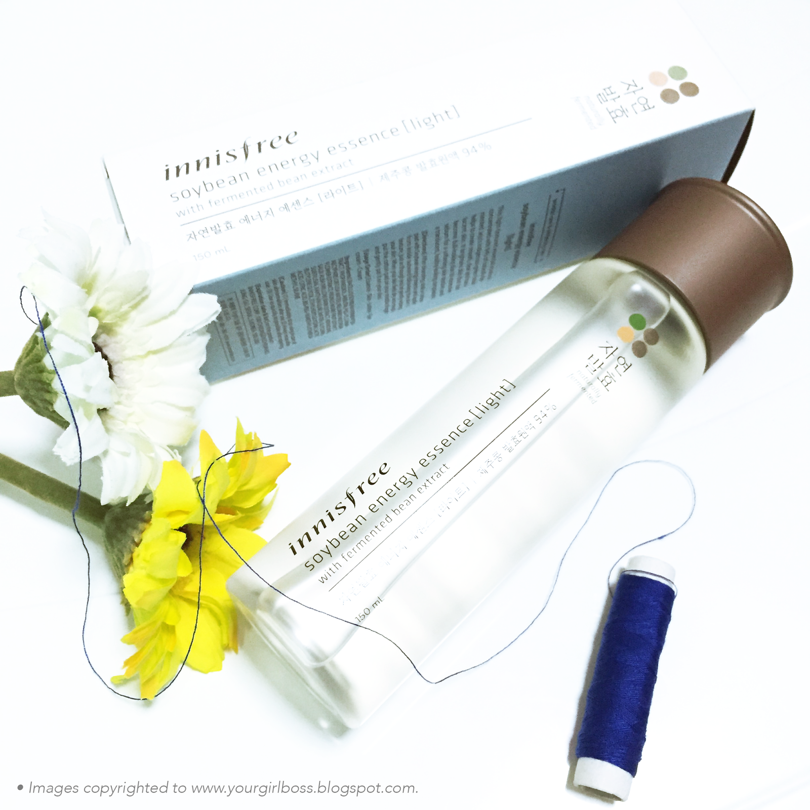 Innisfree Soybean Energy Essence Light Review Jean Kuah's Beauty Blog