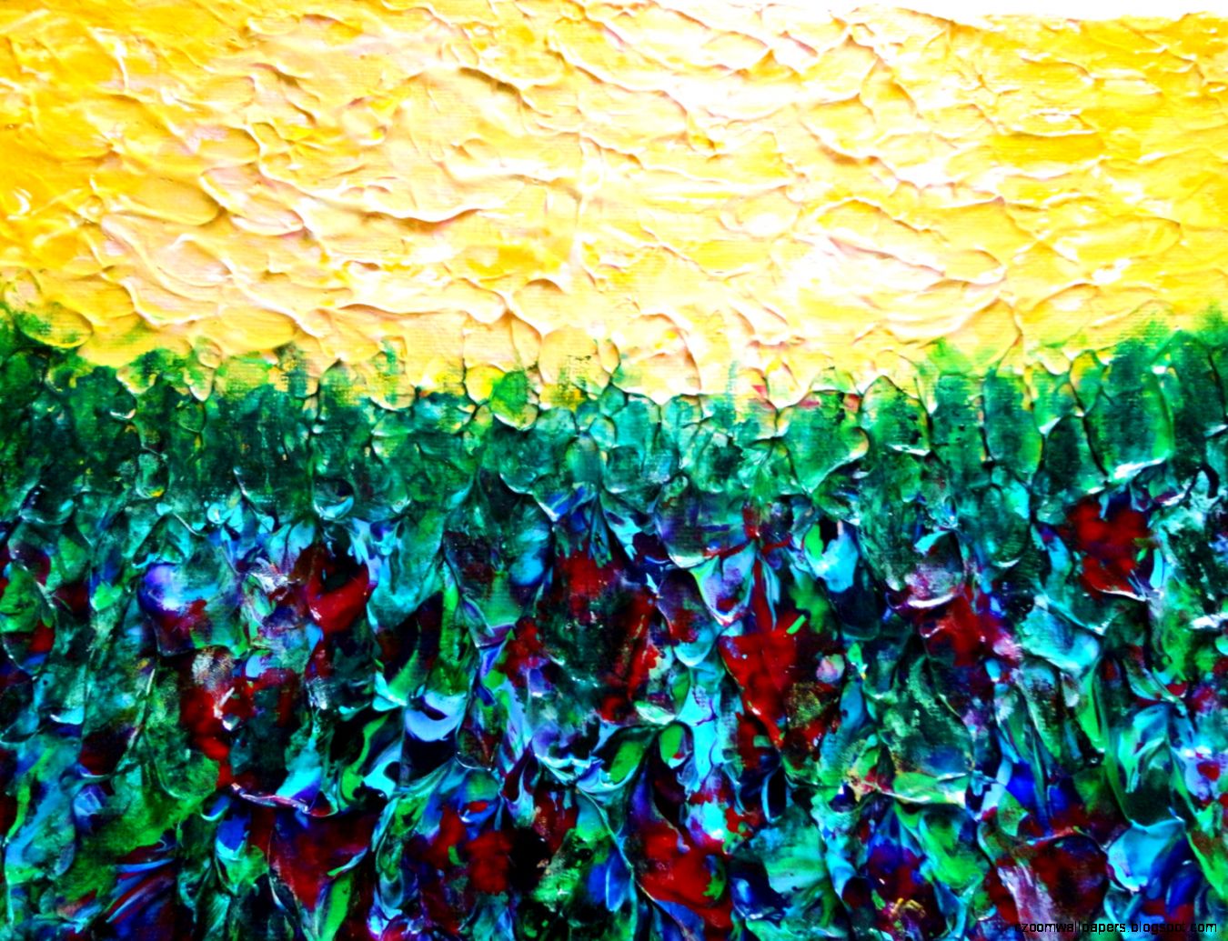 Abstract Painting Nature HD