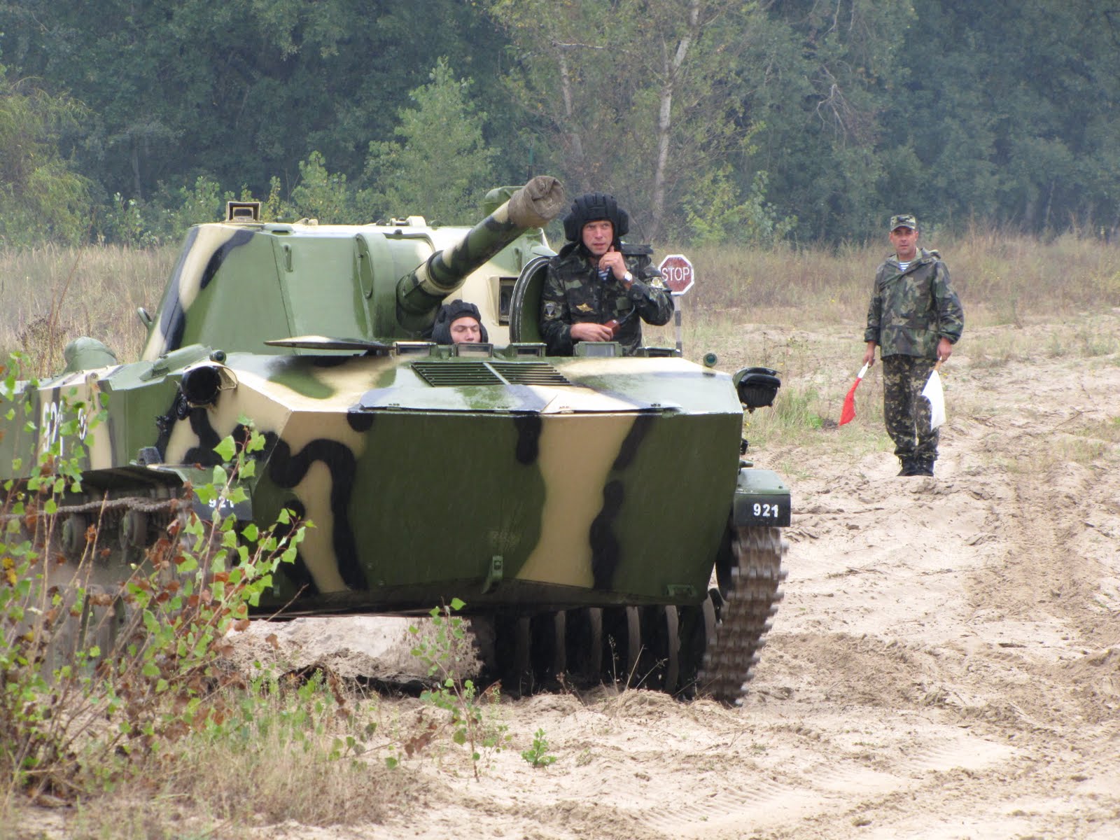 Вождение боевых машин