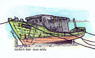 Pakmat's boat - Pulau Besar