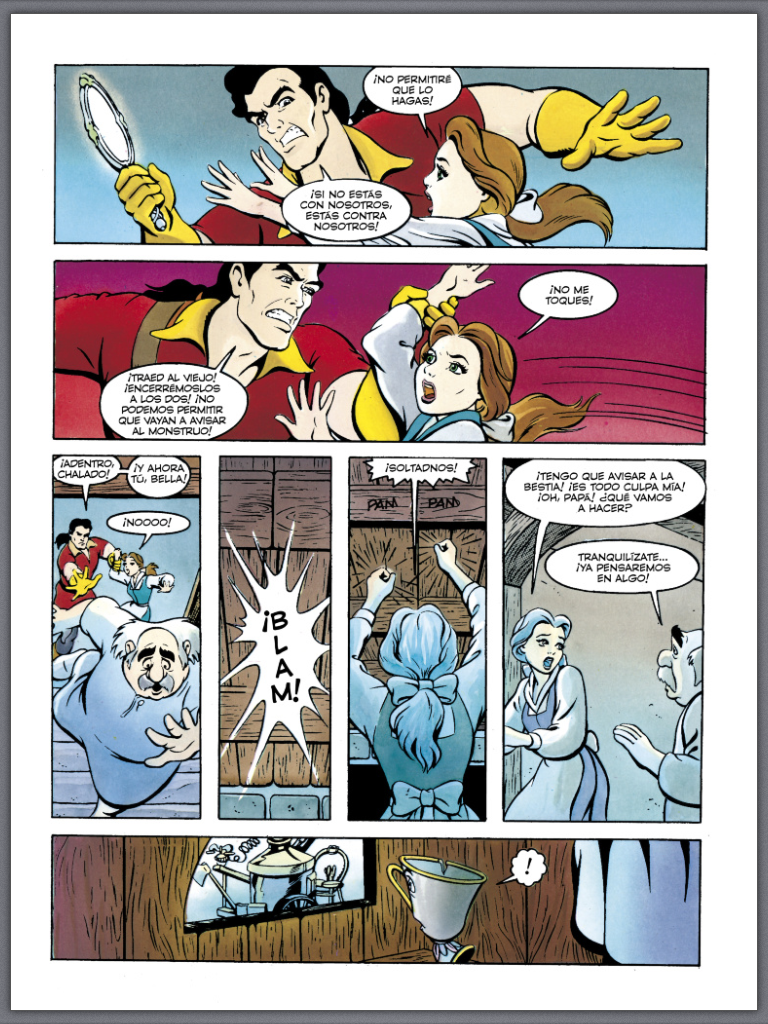 La Bella Y Las Bestias Comic