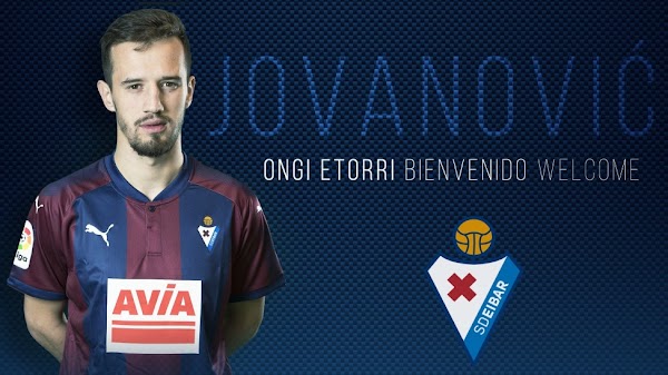 Oficial: El Eibar firma cedido a Jovanovic