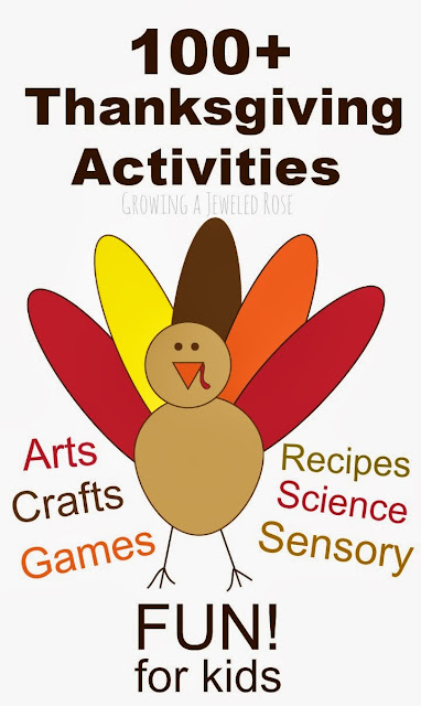 Thanksgiving Activities for Kids | Growing A Jeweled Rose