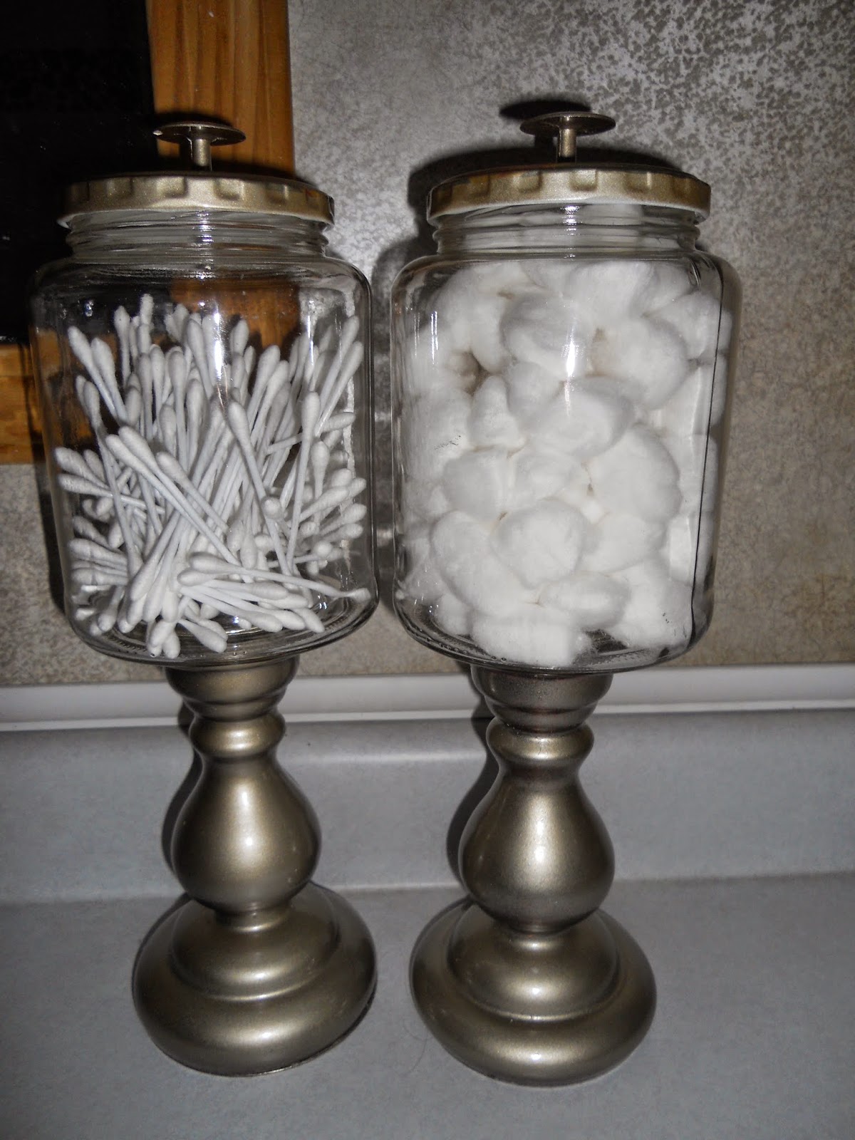 Yesterday and Today Apothecary Jar DIY