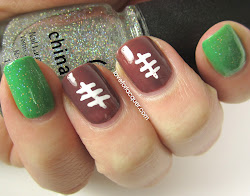 football nails superbowl easy super sunday girly