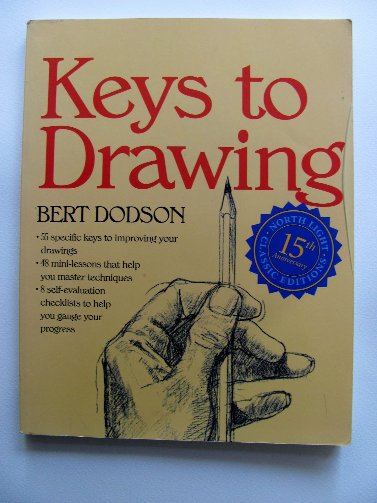 KEYS TO DRAWING - Bert Dodson Paperback textbook 1990