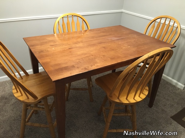 Refinishing My Dining Table And Chairs Nashville Wife Refinishing My Dining Table And Chairs Nashville Wife