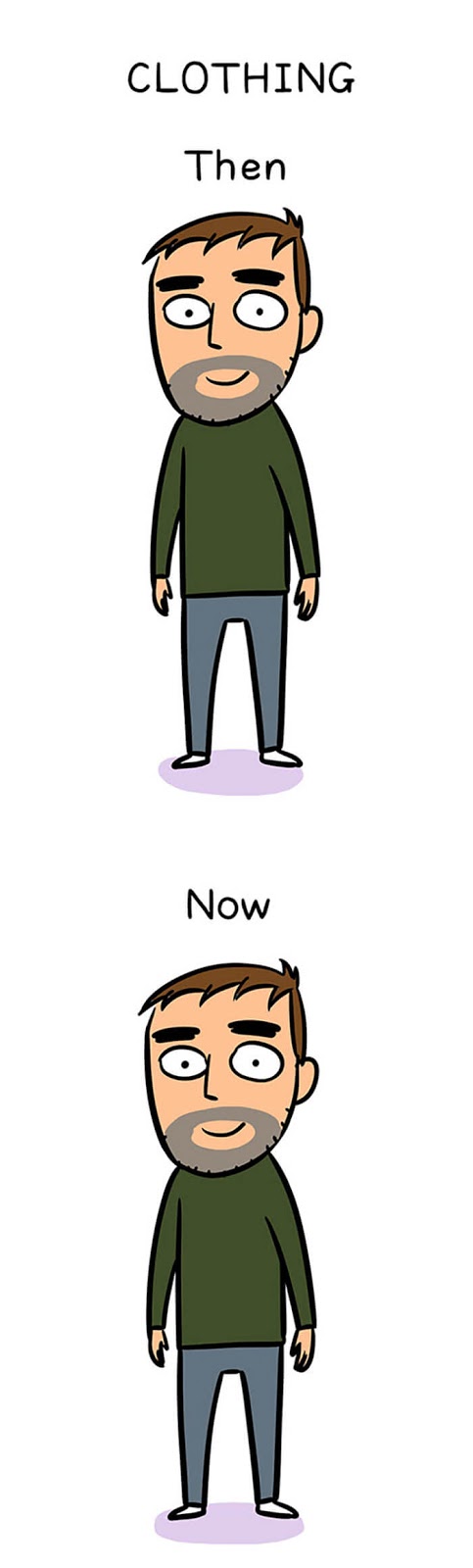 Wife Creates Hilariously Adorable Illustrations To Prove That Men Also Change When They Become Parents Wife Creates Hilariously Adorable Illustrations To Prove That Men Also Change When They Become Parents