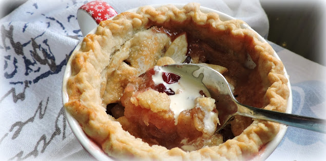 Apple and Cranberry Pie