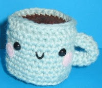 PATRON GRATIS TAZA CAFE AMIGURUMI 835