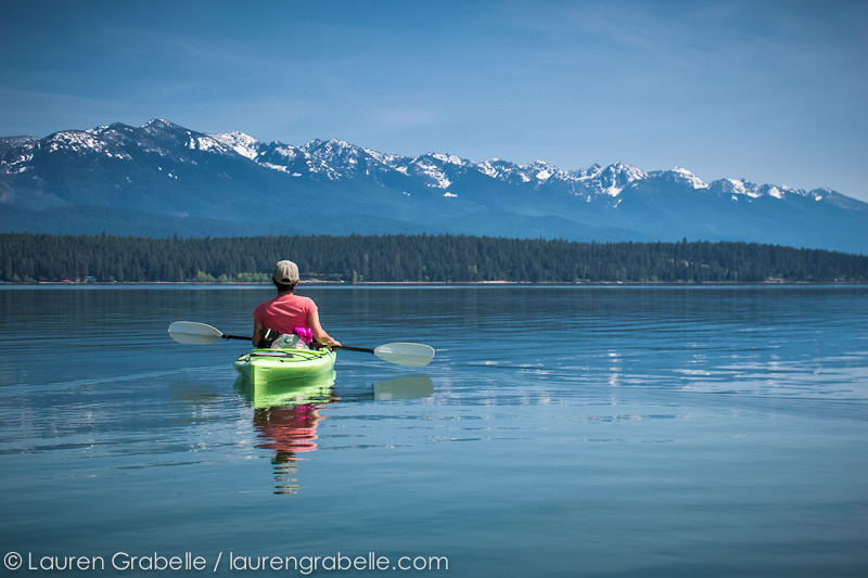 Lauren Grabelle Photography Kayaking & Flathead Lake Montana