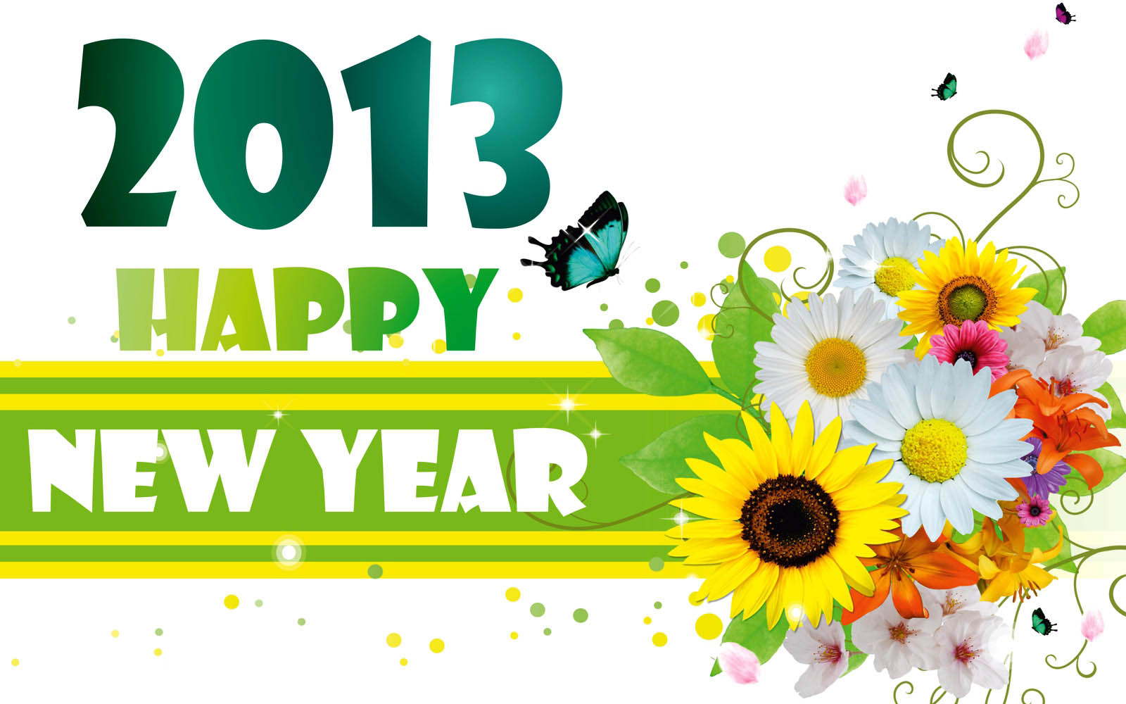 wallpaper: New Year 2013 Wallpapers