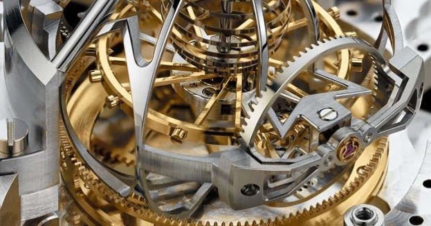 a Hand Made Watch: Tourbillon mechanism