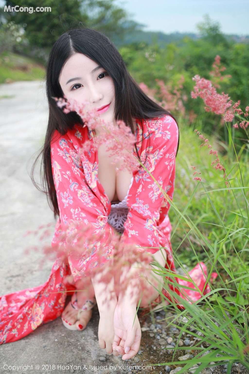 HuaYan Vol.055: Model Sindy (谢芷馨) (41 photos)