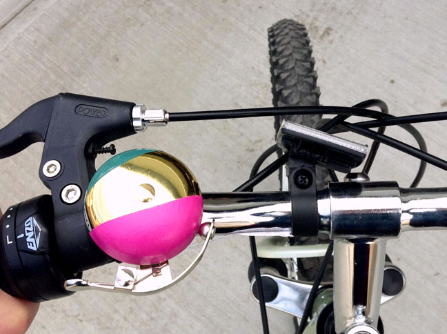Diy bike bell hotsell