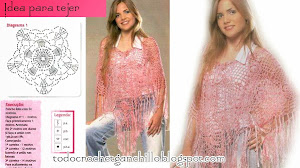 3 ideas para tejer ponchos al crochet