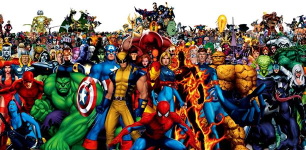 Les personnages de marvel