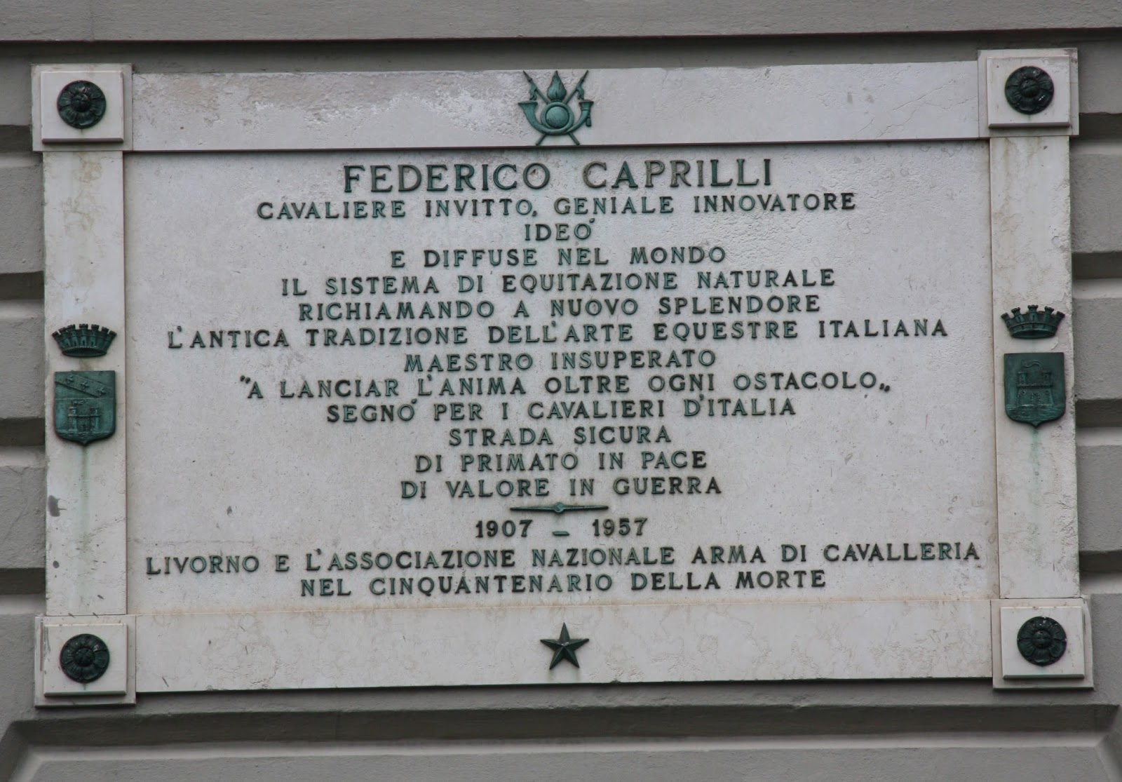 Federico Caprilli equestrian pioneer Italy On This Day