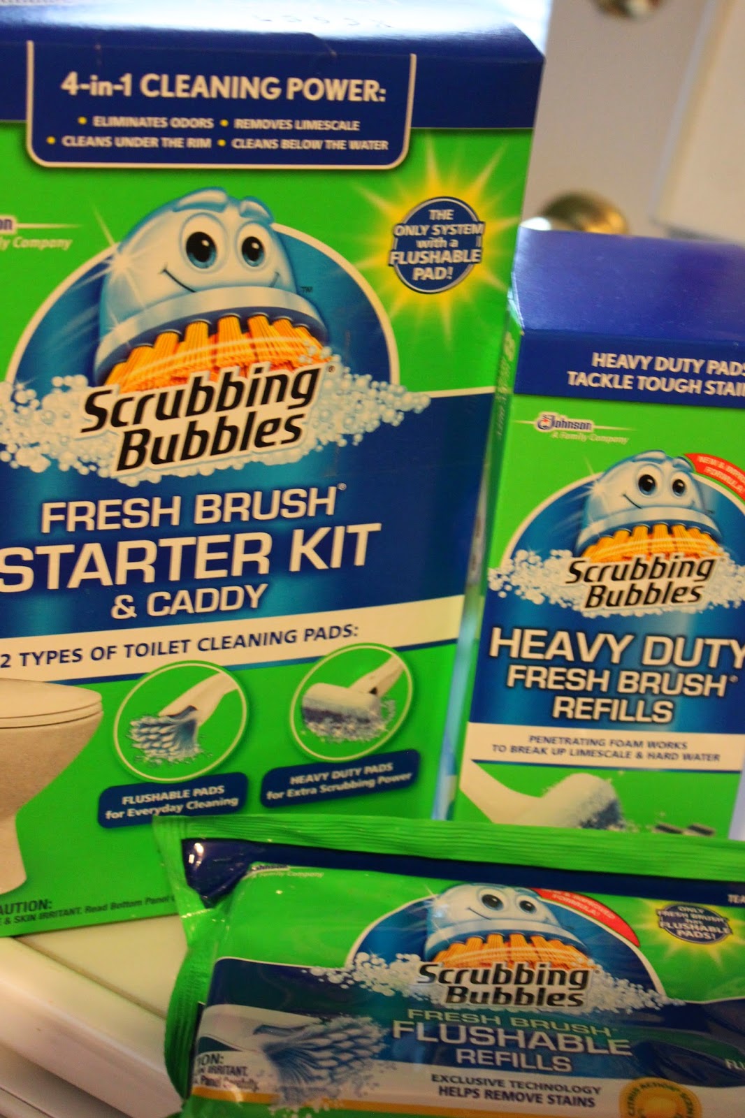 Susan's Disney Family: A quick and easy way to clean your toilet! Scrubbing  Bubbles Fresh Brush Starter Kit #Giveaway