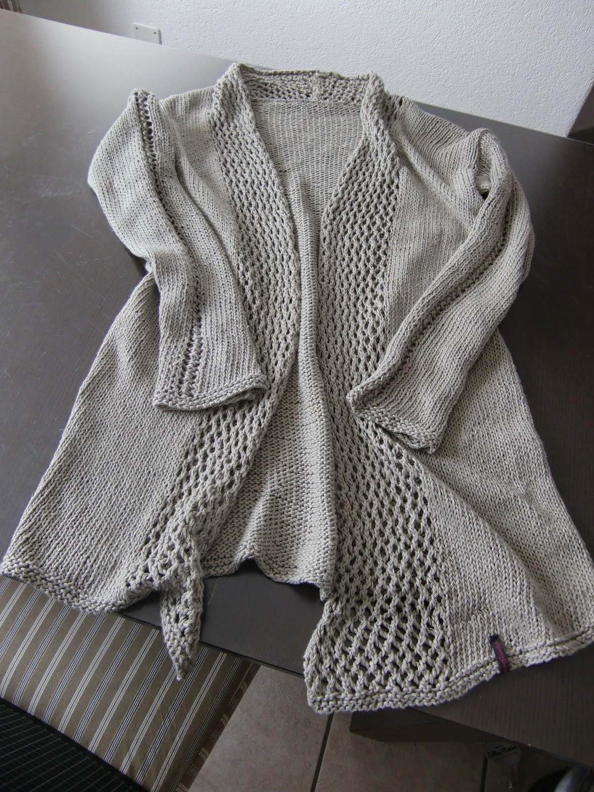 Bilder Zu Jacke Stricken In Einem Stück