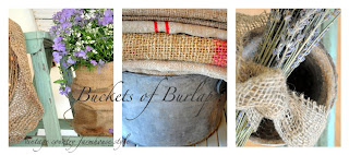Buckets of Burlap