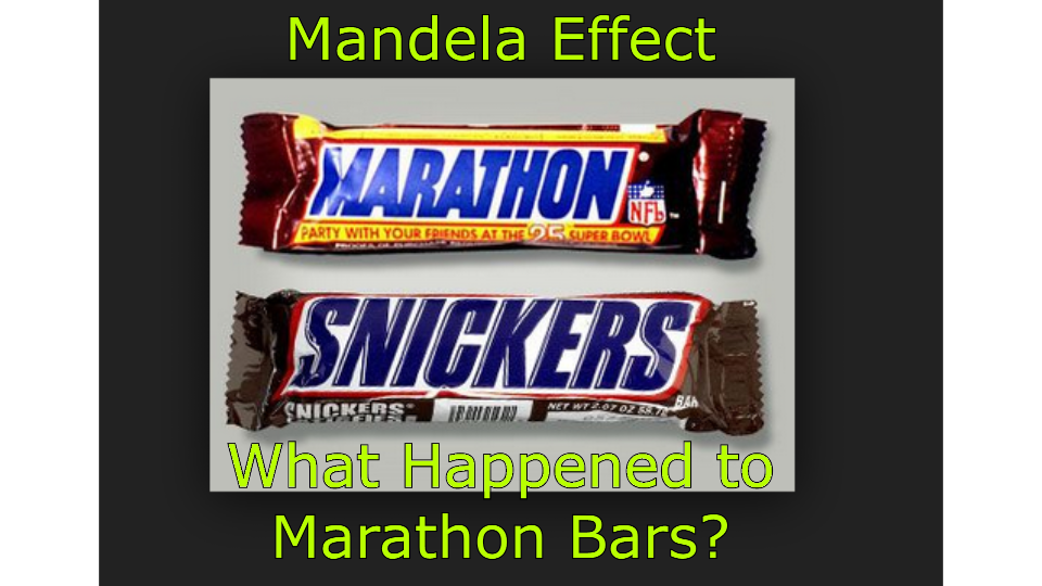 Mandela Effect Debunked Mandela Effect What happened to Marathon Bars?
